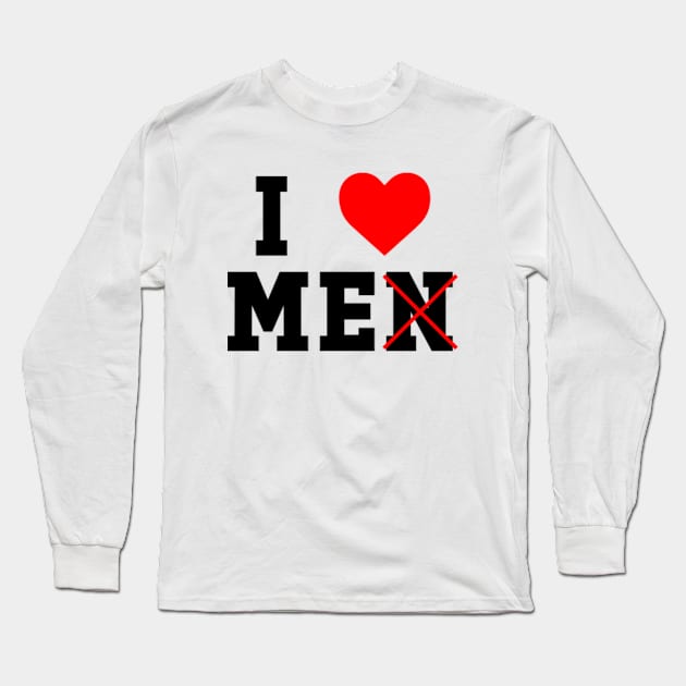 I love me n | I love me not men Long Sleeve T-Shirt by GreenCraft